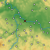 Nearby Forecast Locations - Brandýs nad Labem-Stará Boleslav - 