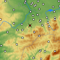 Nearby Forecast Locations - Frýdek-Místek - 