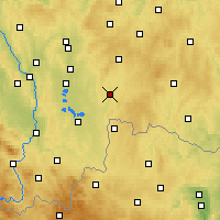 Nearby Forecast Locations - Jindřichův Hradec - 