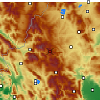 Nearby Forecast Locations - Βασιλίτσα - Χάρτης