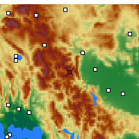 Nearby Forecast Locations - Περτούλι Τρικάλων - Χάρτης