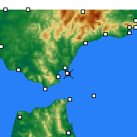 Nearby Forecast Locations - La Línea de la Concepción - 