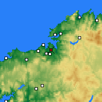Nearby Forecast Locations - Oleiros - 
