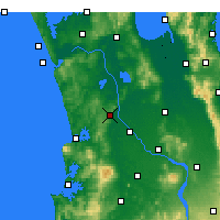 Nearby Forecast Locations - Ngāruawāhia - 