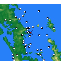 Nearby Forecast Locations - Takatu Point - 
