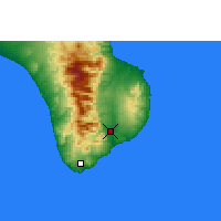 Nearby Forecast Locations - San José del Cabo - 