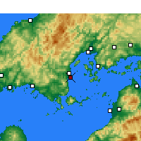 Nearby Forecast Locations - Iwakuni - 