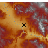Nearby Forecast Locations - Ναχιτσεβάν - Χάρτης