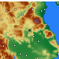 Nearby Forecast Locations - Ελασσόνα - Χάρτης