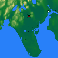 Nearby Forecast Locations - Manokotak - Χάρτης