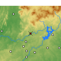 Nearby Forecast Locations - Canton - Χάρτης