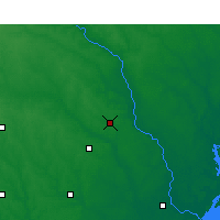 Nearby Forecast Locations - Sylvania - Χάρτης