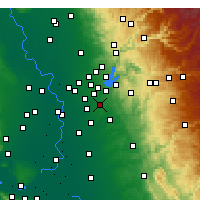 Nearby Forecast Locations - Rancho Cordova - 