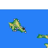 Nearby Forecast Locations - Kailua - Χάρτης