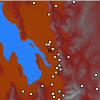 Nearby Forecast Locations - Clearfield - Χάρτης
