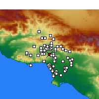 Nearby Forecast Locations - Encino - 