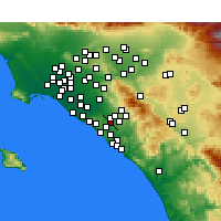 Nearby Forecast Locations - Laguna Hills - 