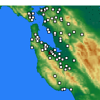 Nearby Forecast Locations - Redwood City - 