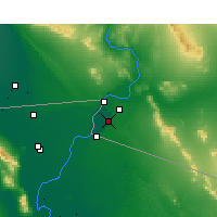 Nearby Forecast Locations - Somerton - Χάρτης