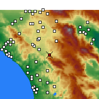 Nearby Forecast Locations - Temecula - 