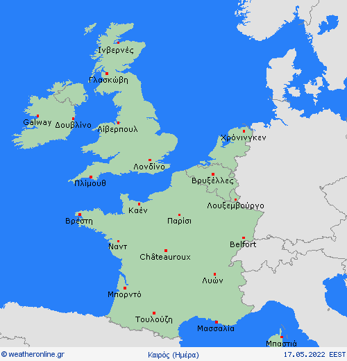 Επισκόπηση  Ευρώπη Προγνωστικοί χάρτες 