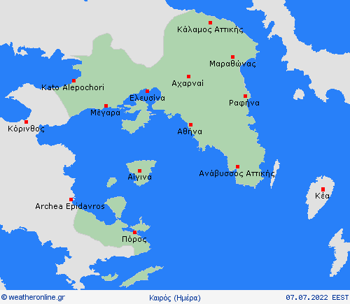 Επισκόπηση  Ελλάδα Προγνωστικοί χάρτες 