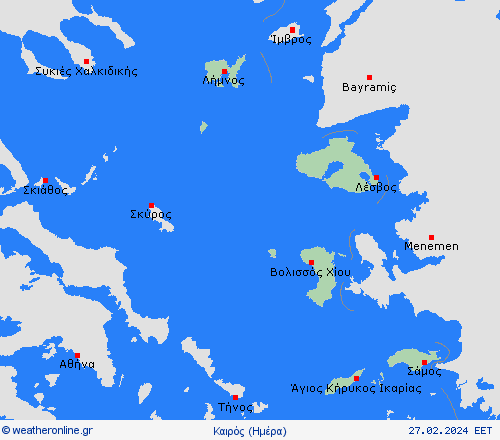 Επισκόπηση  Ελλάδα Προγνωστικοί χάρτες 
